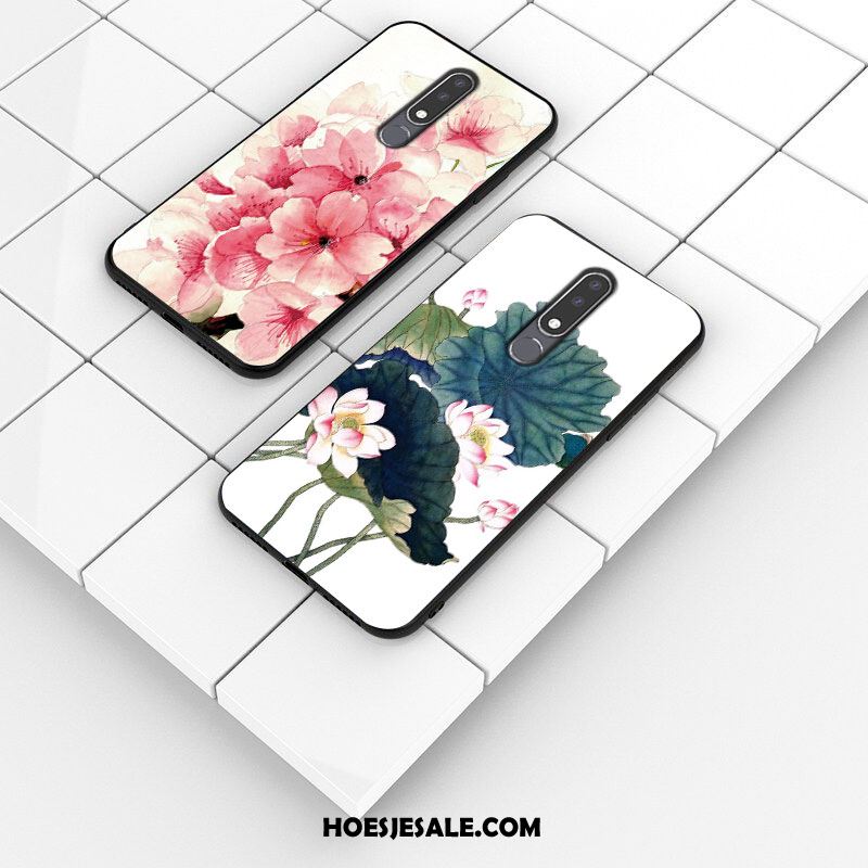 Nokia 3.1 Plus Hoesje Bescherming Eenvoudige Kunst Zacht Vers Sale