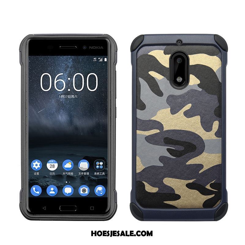 Nokia 6 Hoesje Hoes Trendy Merk Hard Gasbag Persoonlijk Goedkoop