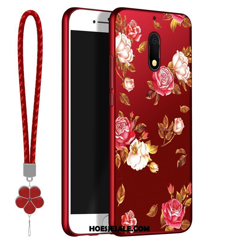 Nokia 6 Hoesje Mobiele Telefoon Bescherming Hoes All Inclusive Rood Winkel