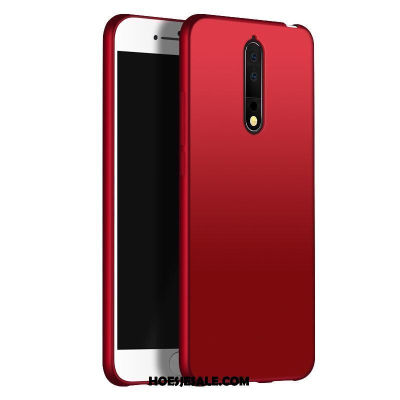 Nokia 8 Hoesje Dun Rood All Inclusive Bescherming Anti-fall Winkel