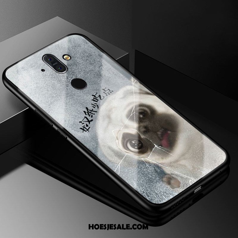 Nokia 8 Sirocco Hoesje Hoes Mobiele Telefoon Mode Glas Bescherming Goedkoop