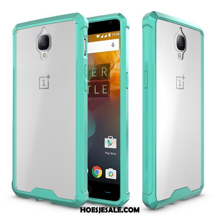 Oneplus 3 Hoesje Hoes Omlijsting Siliconen Groen Mobiele Telefoon Sale