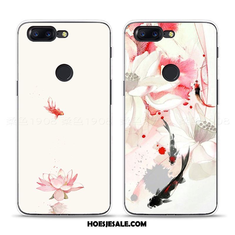 Oneplus 5t Hoesje Hoes All Inclusive Chinese Stijl Bloemen Kunst Aanbiedingen