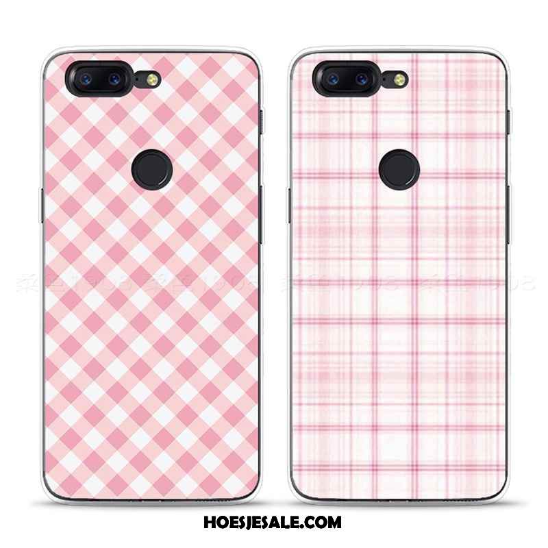 Oneplus 5t Hoesje Mini Roze Zacht Kunst Hoes Korting