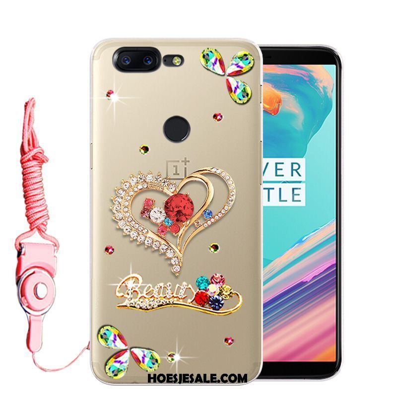 Oneplus 5t Hoesje Zacht Bescherming Met Strass Mobiele Telefoon Hoes Goedkoop