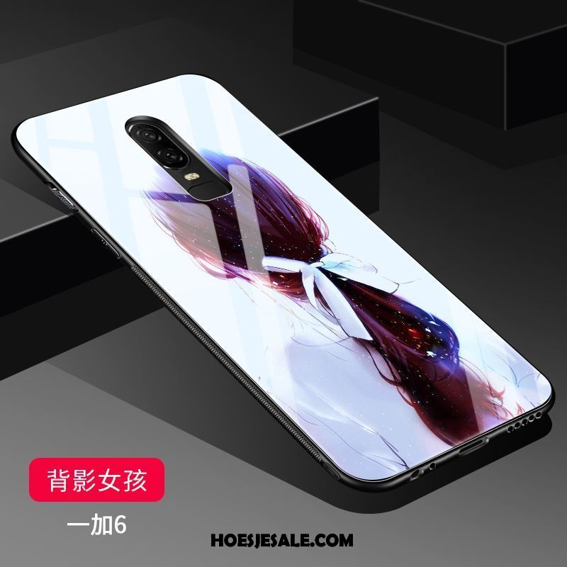 Oneplus 6 Hoesje Schrobben Achterklep Bescherming Mobiele Telefoon Wit Kopen