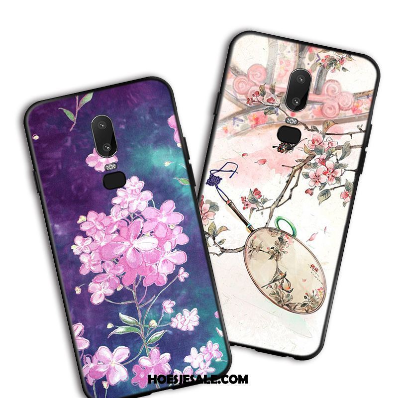 Oneplus 6 Hoesje Zacht Vintage Hoes Chinese Stijl Mooi Online