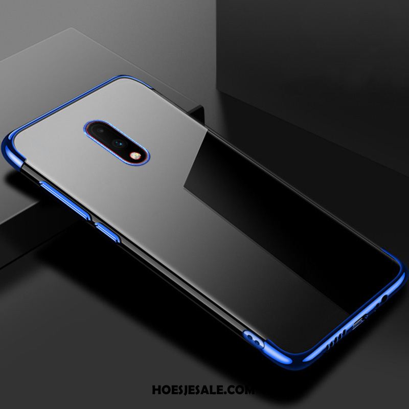 Oneplus 7 Hoesje Doorzichtig Plating Anti-fall Persoonlijk Trendy Merk Online