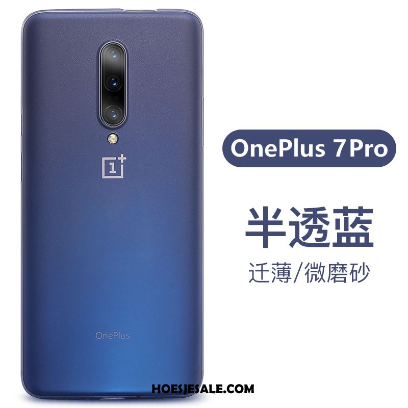 Oneplus 7 Pro Hoesje Schrobben Spill Bescherming Dun Patroon Sale