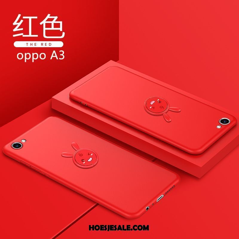 Oppo A3 Hoesje Hoes Schrobben All Inclusive Persoonlijk Net Red Goedkoop