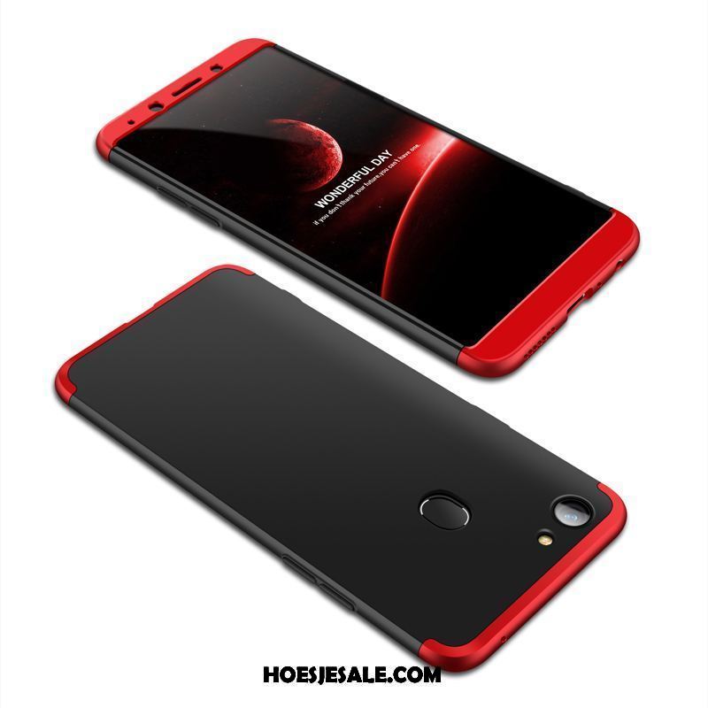 Oppo A73 Hoesje Schrobben Skärmskydd Tempereren All Inclusive Hoes Goedkoop