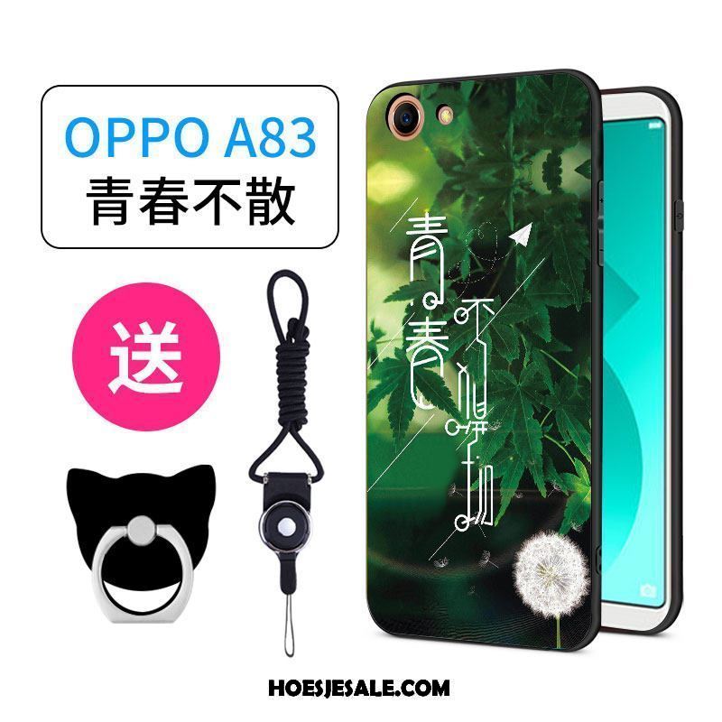 Oppo A83 Hoesje All Inclusive Schrobben Hanger Mooie Scheppend Goedkoop