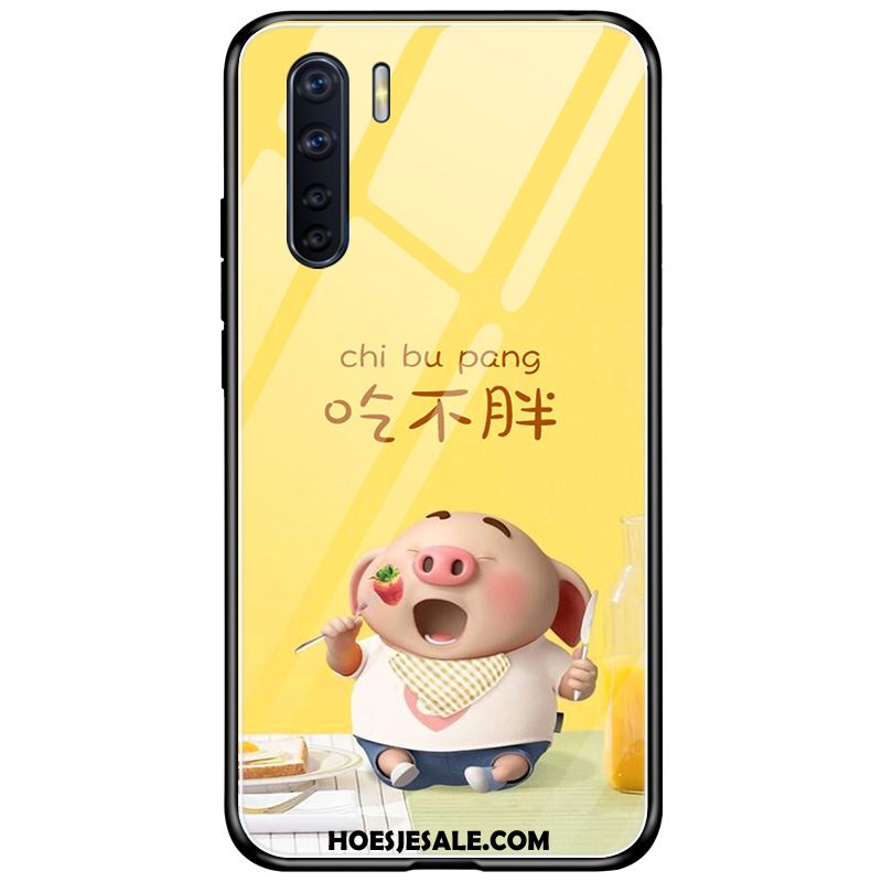 Oppo A91 Hoesje Mooie Mode Anti-fall Mobiele Telefoon Skärmskydd Sale