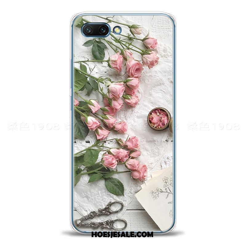 Oppo Ax5 Hoesje Persoonlijk Roze Bloemen Mini Mobiele Telefoon Sale