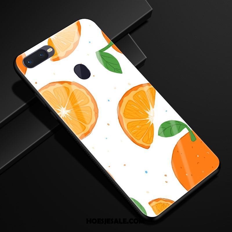 Oppo F9 Hoesje Hoes Fruit Glas Scheppend Bescherming Kopen