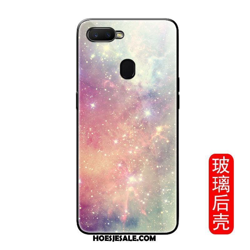 Oppo F9 Starry Hoesje Camouflage Anti-fall Trend Landschap Siliconen Online