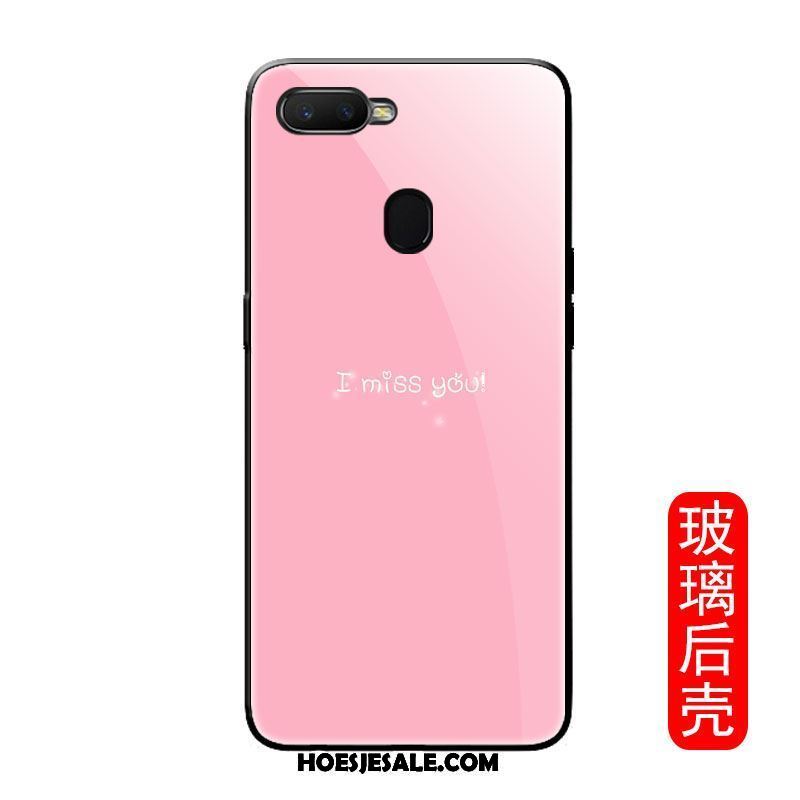 Oppo F9 Starry Hoesje Roze Persoonlijk Lovers Eenvoudige Hoes Sale