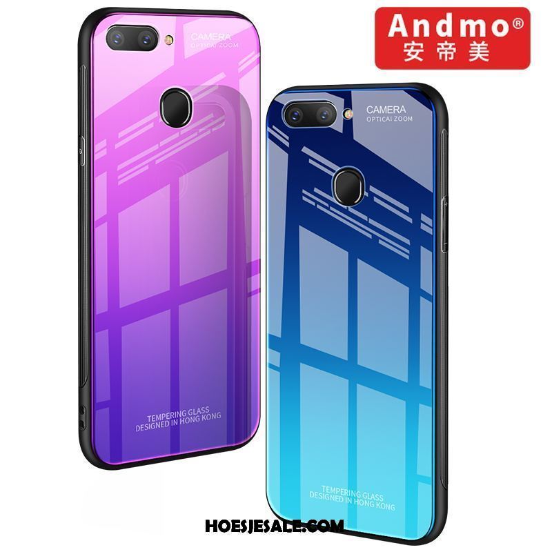 Oppo R11s Hoesje Anti-fall All Inclusive Trend Mobiele Telefoon Purper Sale