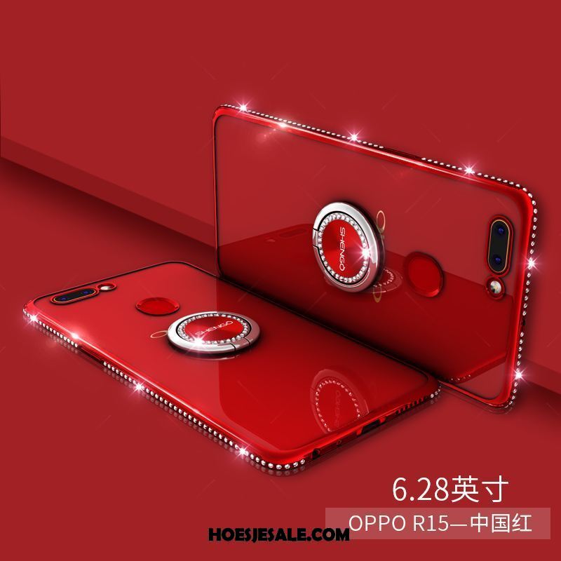 Oppo R15 Hoesje Mobiele Telefoon Siliconen Trend Rood Net Red Online