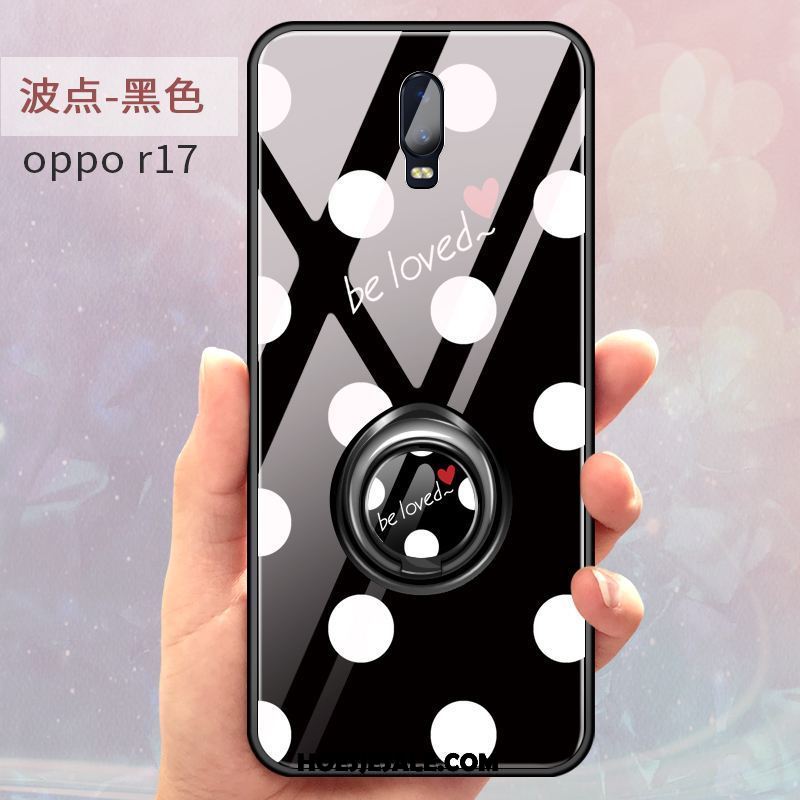 Oppo R17 Hoesje Mobiele Telefoon Net Red Ring Zwart Anti-fall Sale