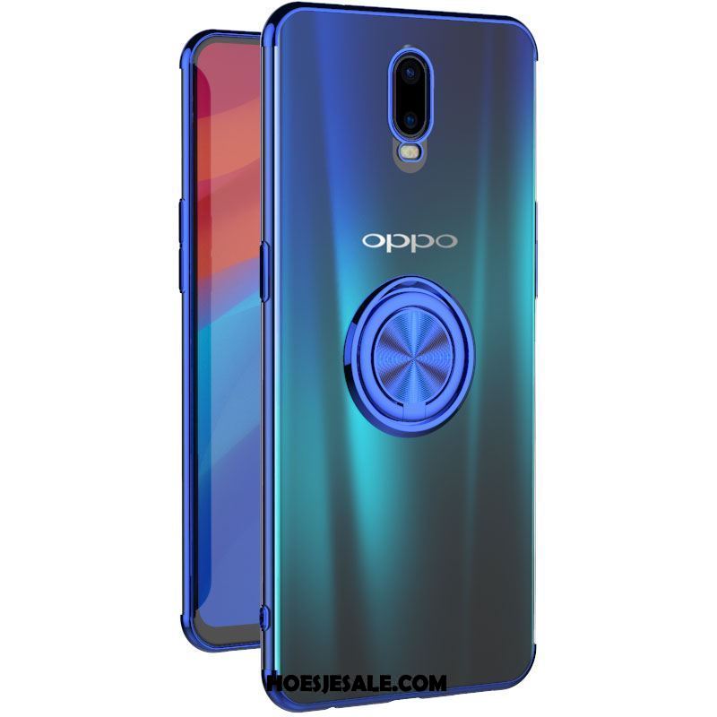 Oppo R17 Hoesje Mobiele Telefoon Ring Zacht All Inclusive Plating Sale