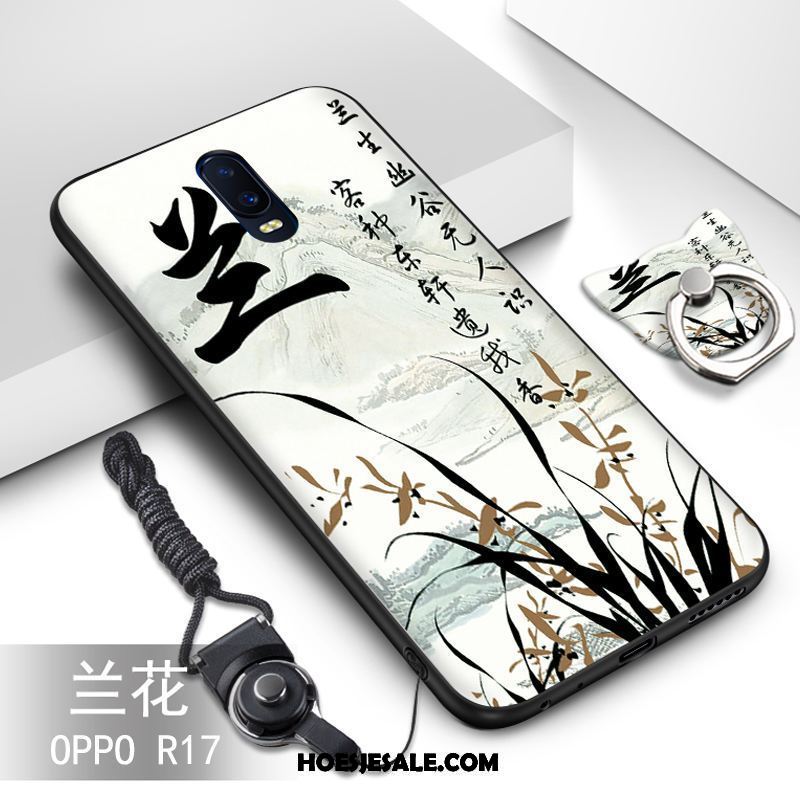 Oppo R17 Hoesje Trend Anti-fall Bescherming Hanger Schrobben Online