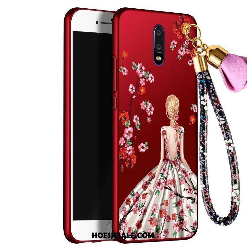 Oppo R17 Hoesje Trend Anti-fall Hoes Rood Mobiele Telefoon Goedkoop