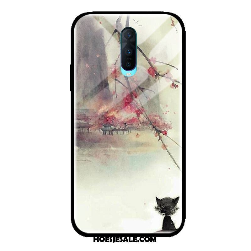 Oppo R17 Pro Hoesje Kunst Anti-fall Bescherming Geel Mobiele Telefoon Goedkoop