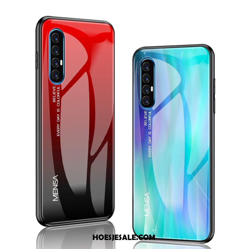 Oppo Reno 3 Pro Hoesje Glas Anti-fall Persoonlijk Mobiele Telefoon Hoes Sale