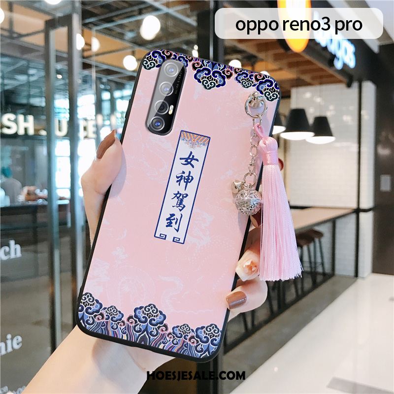 Oppo Reno 3 Pro Hoesje Scheppend Mobiele Telefoon Bescherming Paleis Wind Goedkoop