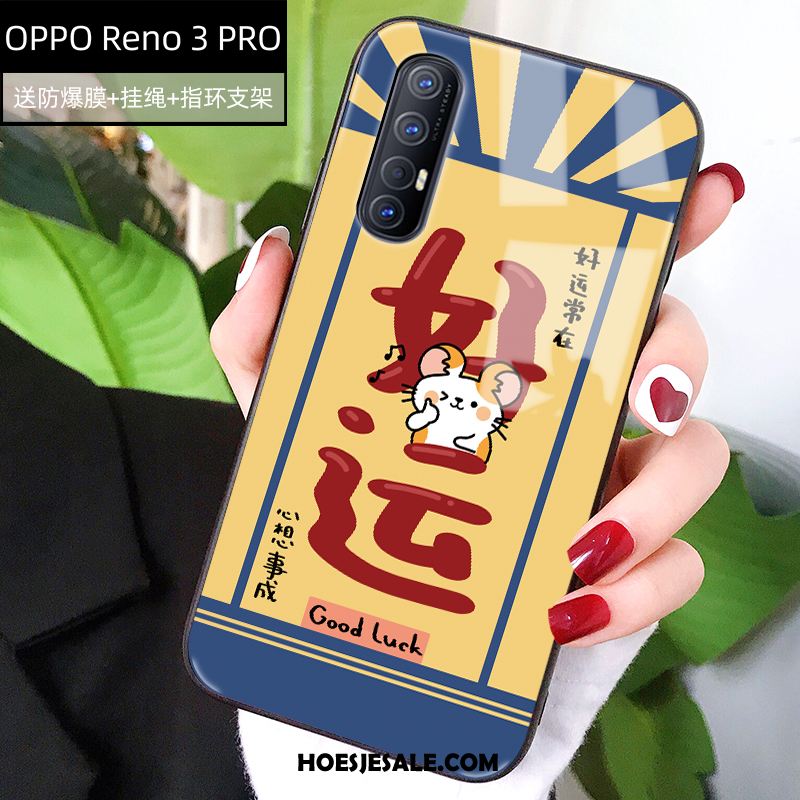 Oppo Reno 3 Pro Hoesje Siliconen Spotprent All Inclusive Hoes Trend Online