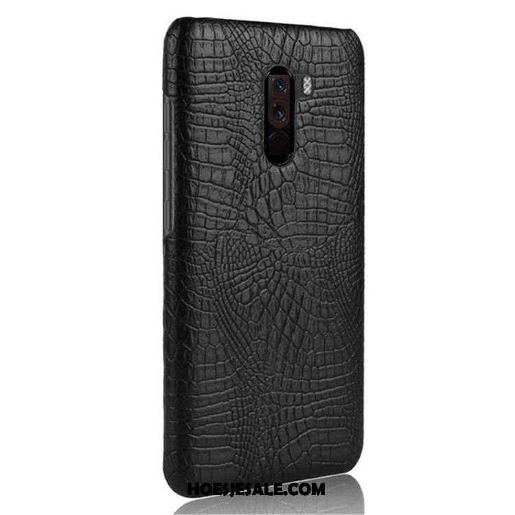 Pocophone F1 Hoesje Bescherming Hard Mobiele Telefoon Mini Krokodillenleer Sale