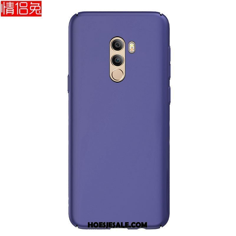 Pocophone F1 Hoesje Lichte En Dun Purper Anti-fall Hoes Eenvoudige Korting