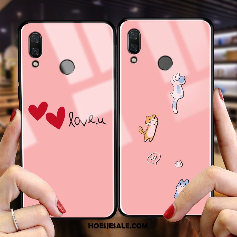 Redmi 7 Hoesje Hard Anti-fall Scheppend Roze Mobiele Telefoon Online