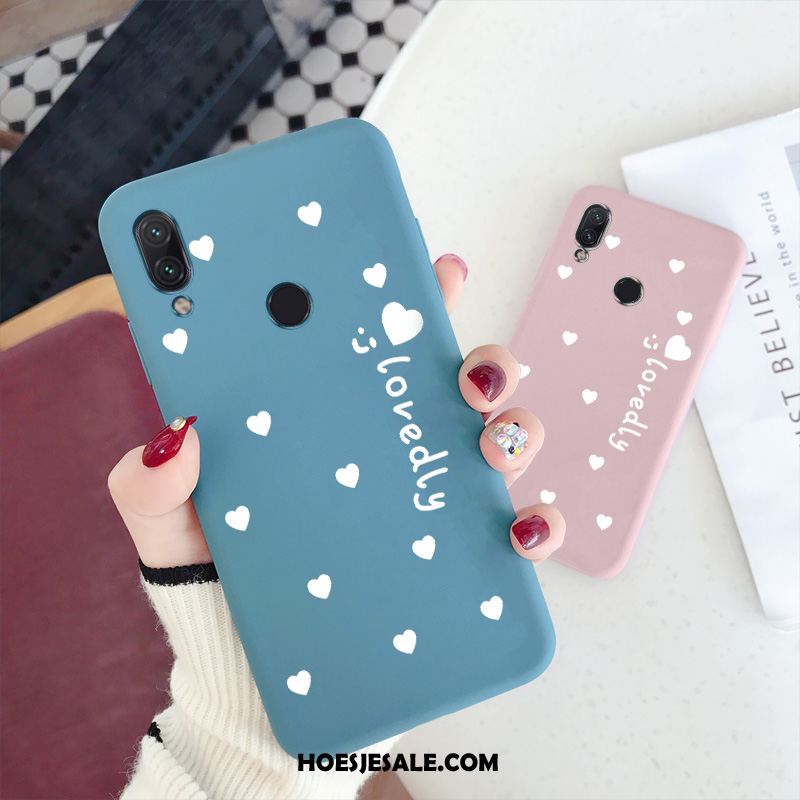 Redmi 7 Hoesje Persoonlijk Ster Blauw Anti-fall Trend Goedkoop