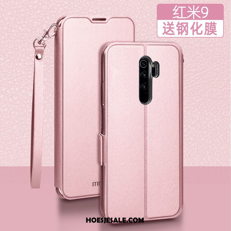 Redmi 9 Hoesje Hoes Anti-fall Rood Siliconen Roze Kopen