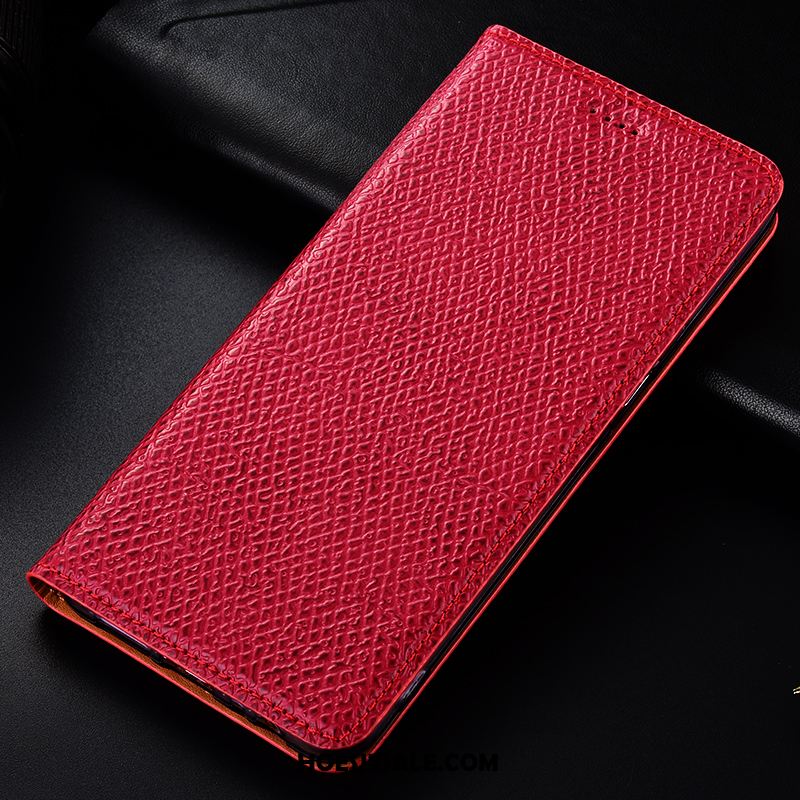 Redmi Go Hoesje Mesh Anti-fall Folio Leren Etui Rood Kopen