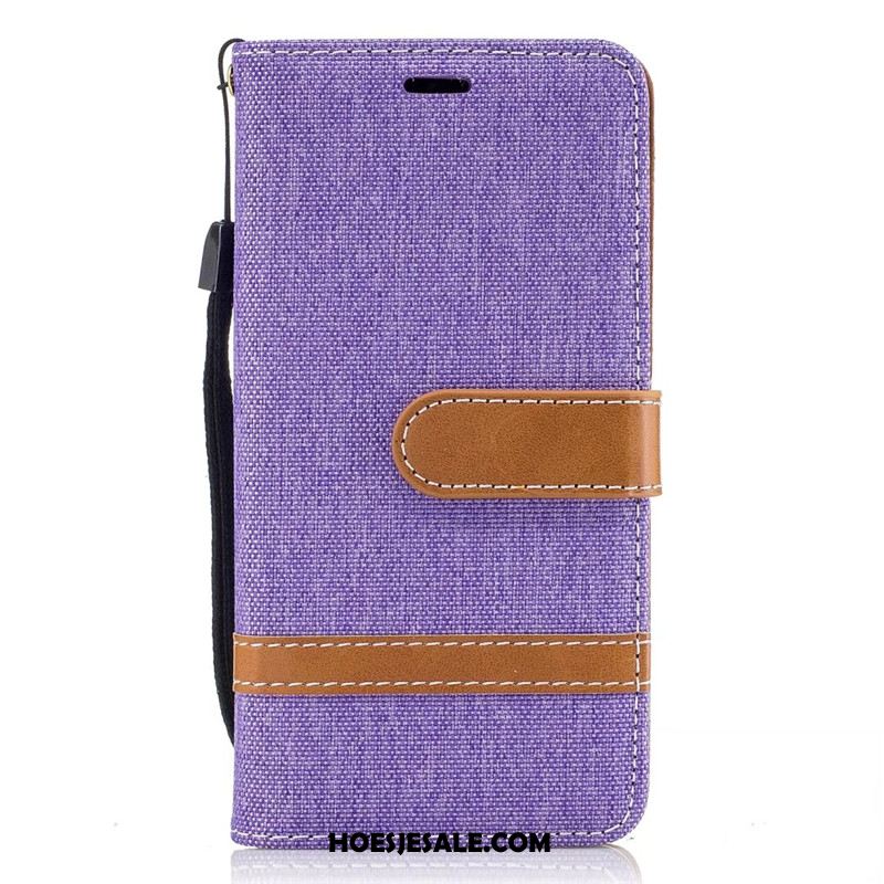 Samsung Galaxy A3 2016 Hoesje Leren Etui Portemonnee Purper Mobiele Telefoon Clamshell Kopen