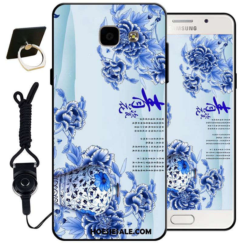 Samsung Galaxy A3 2016 Hoesje Siliconen Mobiele Telefoon Ster Zwart Blauw Goedkoop