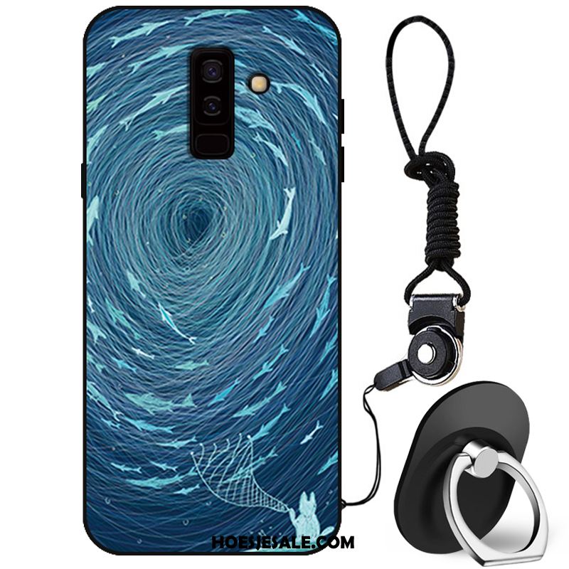 Samsung Galaxy A6+ Hoesje All Inclusive Schrobben Bescherming Siliconen Ster Sale