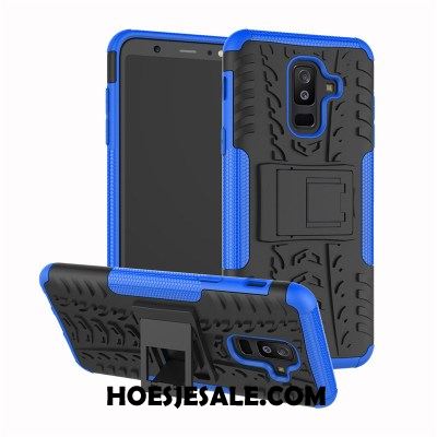 Samsung Galaxy A6 Hoesje Blauw Ster Anti-fall Mobiele Telefoon Hard Sale