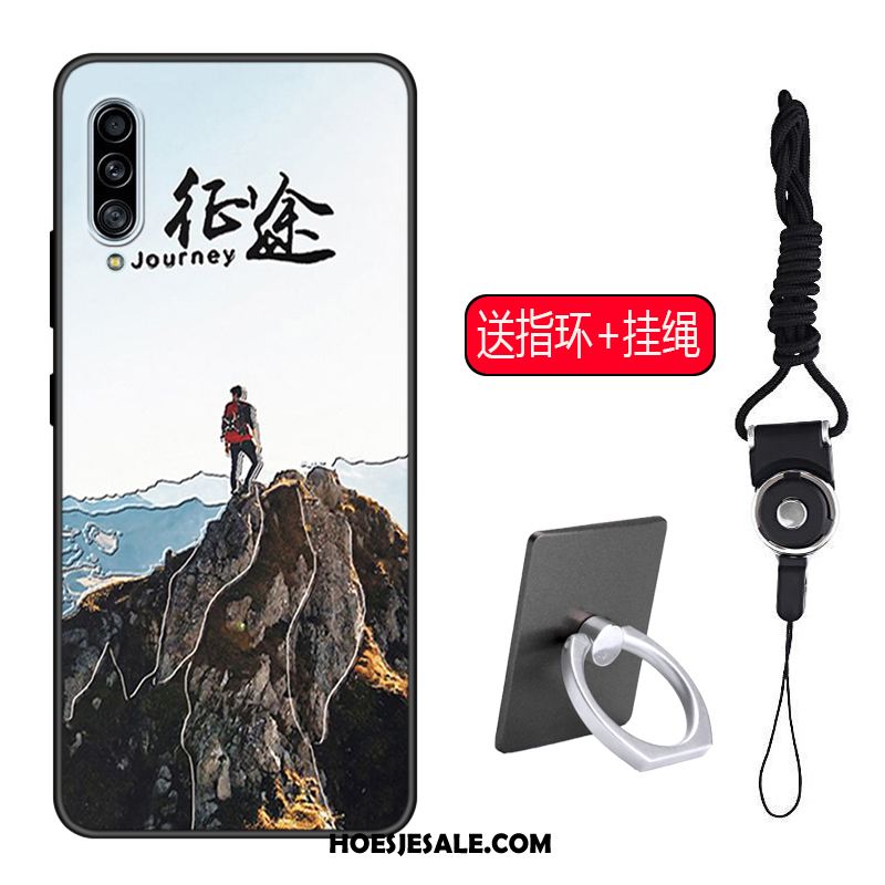 Samsung Galaxy A70s Hoesje Wit Mode Mobiele Telefoon Bescherming Anti-fall Korting