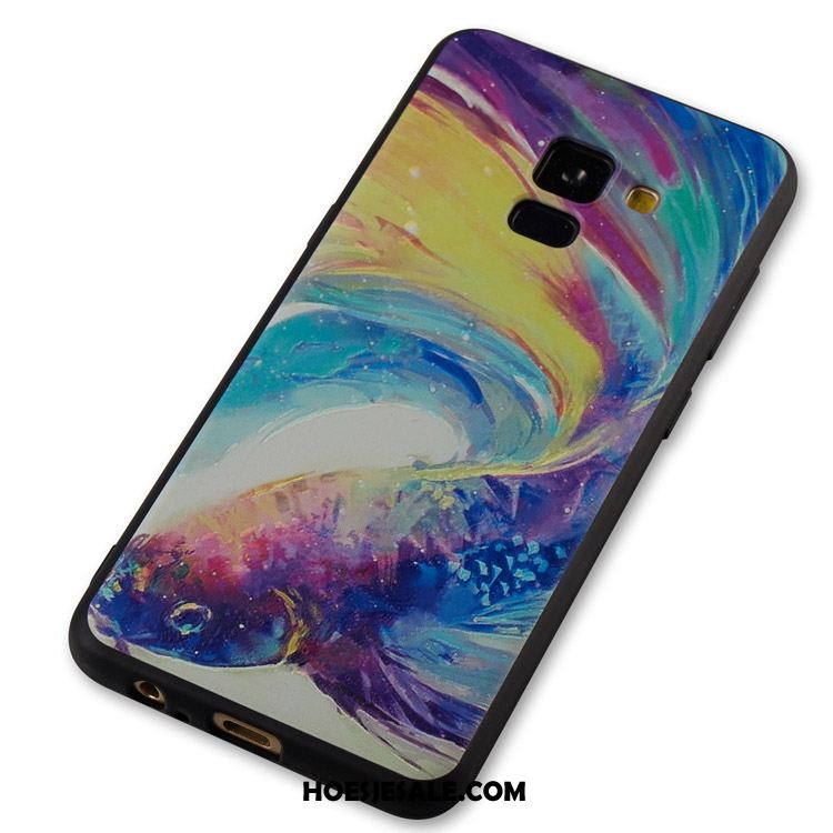 Samsung Galaxy A8 2018 Hoesje Mobiele Telefoon Persoonlijk Kleur Hanger Hoes Goedkoop