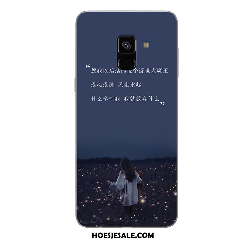 Samsung Galaxy A8 2018 Hoesje Trendy Merk Zacht Hoes Anti-fall Ster Kopen