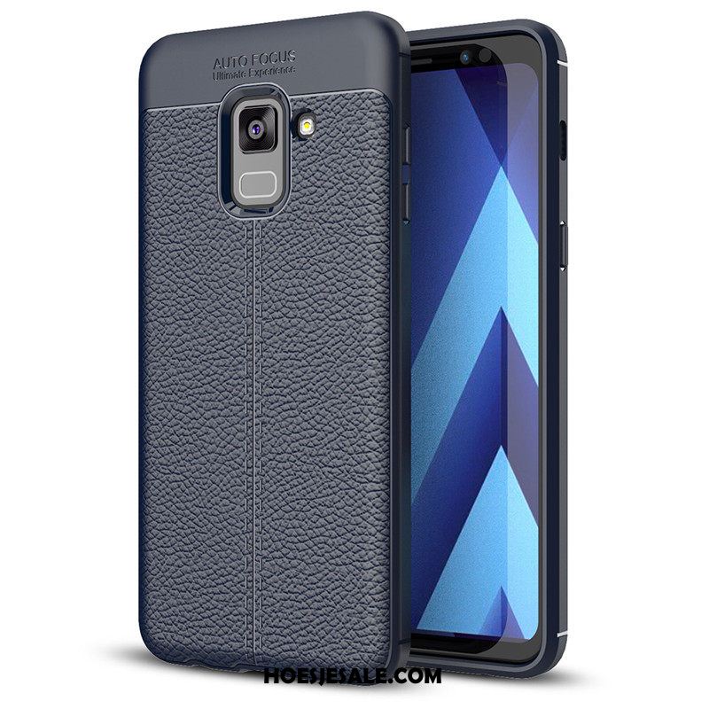 Samsung Galaxy A8 2018 Hoesje Zacht Ster Groen Mobiele Telefoon Bescherming Korting