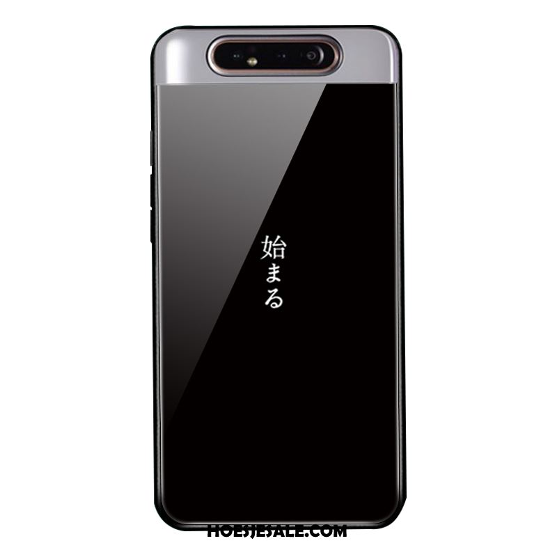 Samsung Galaxy A80 Hoesje Eenvoudige Trend Mobiele Telefoon Hoes Ster