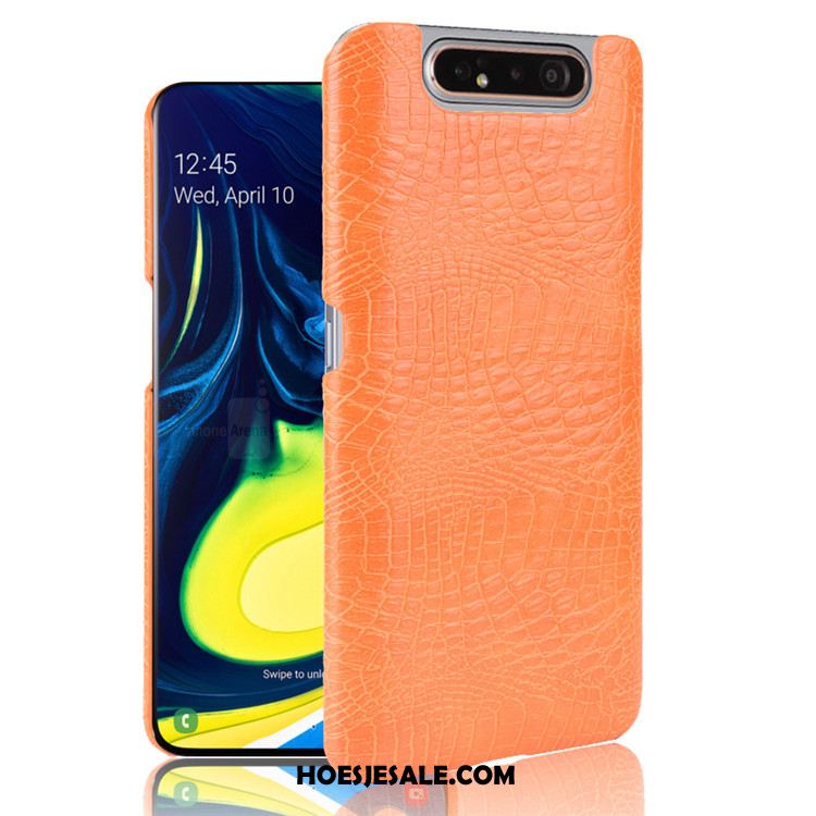 Samsung Galaxy A80 Hoesje Krokodil Leer Ster Bescherming Hoes Online