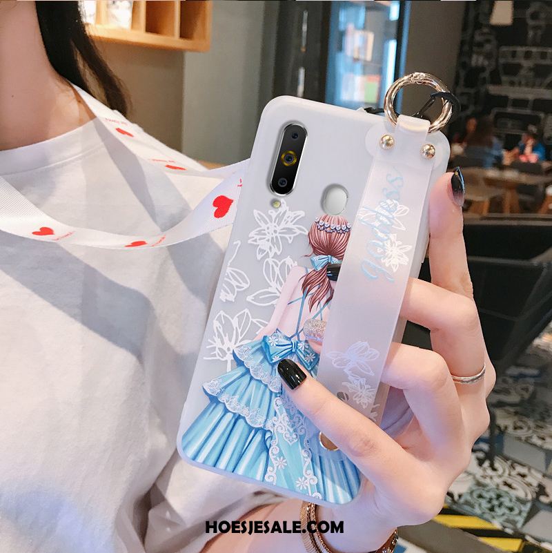 Samsung Galaxy A8s Hoesje Anti-fall Doorzichtig Net Red Achterklep Siliconen Goedkoop
