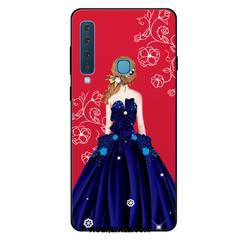 Samsung Galaxy A9 2018 Hoesje Zacht Mobiele Telefoon Siliconen Blauw All Inclusive Korting