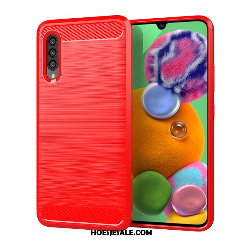 Samsung Galaxy A90 5g Hoesje Rood Ster Mobiele Telefoon Zacht Hoes Sale